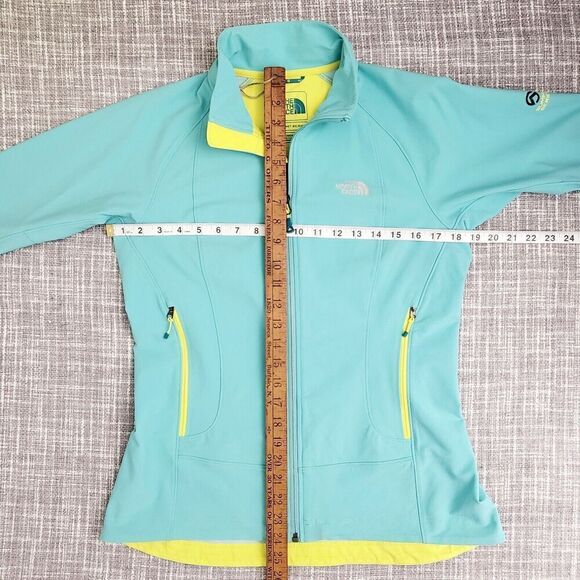 The North Face Summit Series Windstopper Jacket Teal Mint Green Women's M - Picture 13 of 16